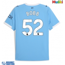 Manchester City Oscar Bobb #52 Domaci Dres 2025-26 Kratak Rukav